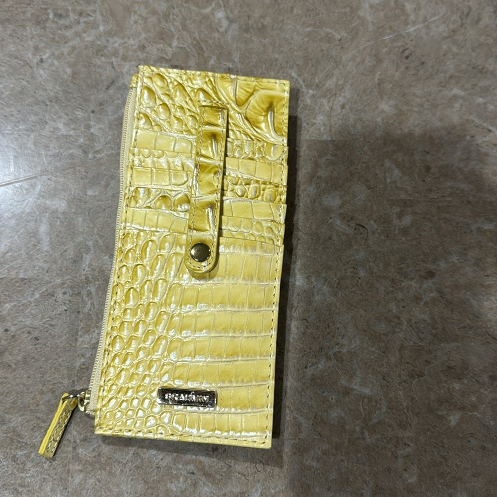 NWT Brahmin Credit Card Wallet in BUTTER Melbourne